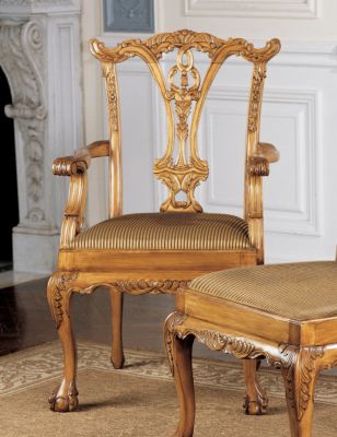 English Chippendale Armchair