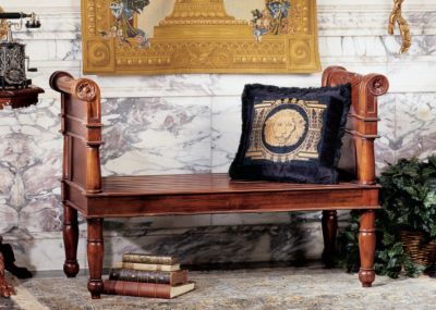 Quai Voltaire Neoclassical Bench