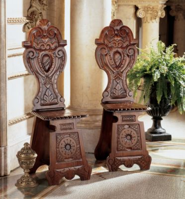 DeMedici Palace Renaissance Chair (Set of Two)