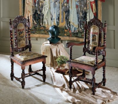 Charles II Chairs<br>(Set Includes: 2 Armchairs & 4 Side Chairs)