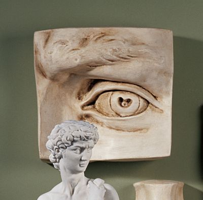 Fragments of David: Eye Sculpture
