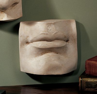 Fragments of David: Mouth Sculpture