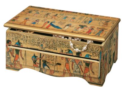 Keepsake of the Pharaoh: Egyptian Jewelry Box