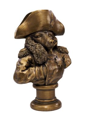Napoleon Canine Sculpture