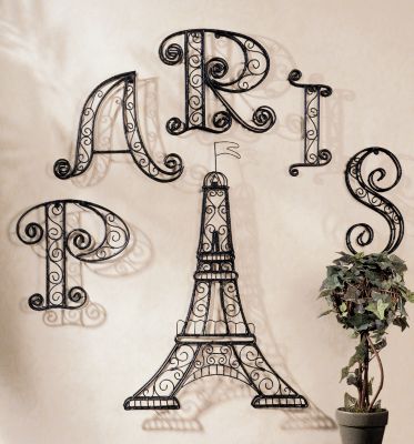 French Metal Wall Sculptures