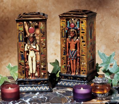 Royal Egyptian Illuminated Altarpieces<br>(Set Includes: Neferet & Hotep)