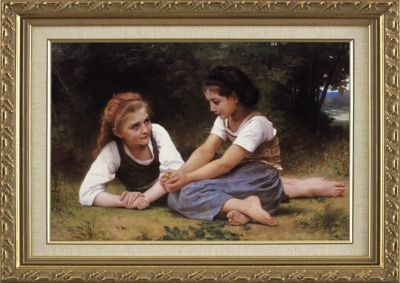The Nut Gatherers: Classic Art Reproduction (Small)