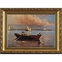 Gloucester Harbor 1873: Classic Art Reproduction (Small)