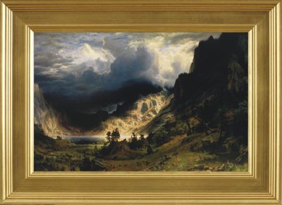 A Storm in the Rocky Mountains - Medium
