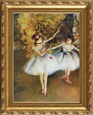 Two Dancers on a Stage