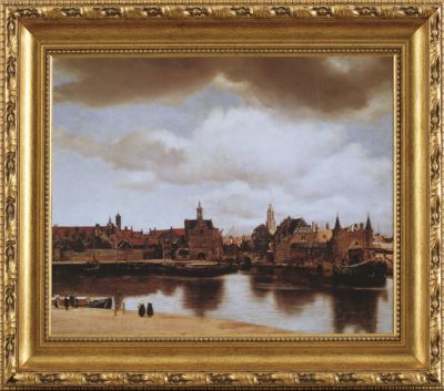 Vue of Delft: Classic Art Reproduction (Small)