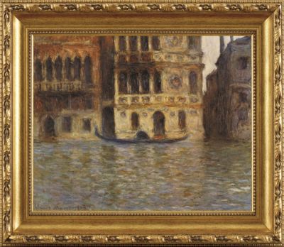 Venice Pallazzo Dario 1908: Classic Art Reproduction (Small)