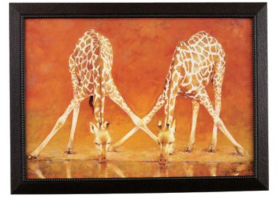 Giraffes Classic Art Reproduction - Medium