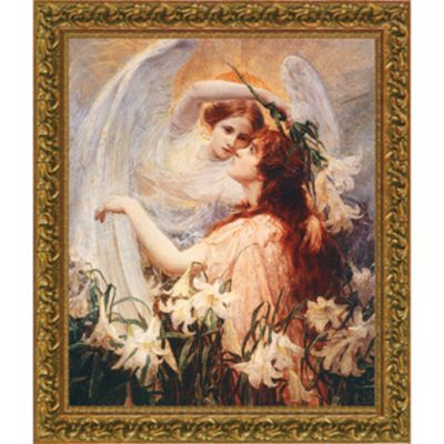 The Angel's Message: Classic Art Reproduction (Small)