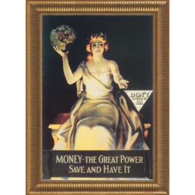 Money, The Great Power: Classic Art Reproduction