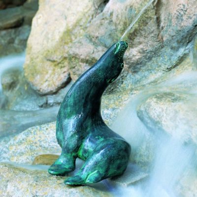 The Great Seal Solid Bronze Garden Sculpture