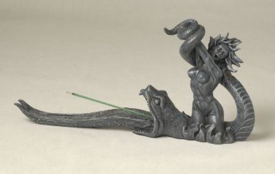 Snake Wrangler Incense Burner
