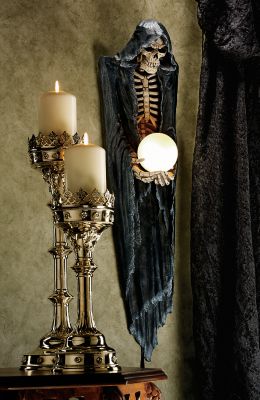 The Grim Reaper Illuminated Wall Sculpture