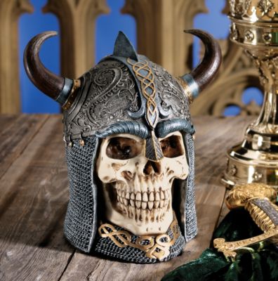 Daimer: The Celtic Skull Warrior Sculpture