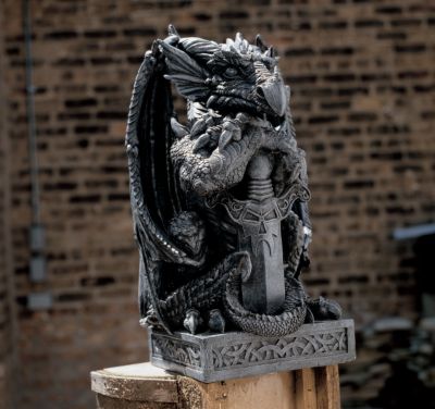 Sword, the Arthurian Dragon Statue