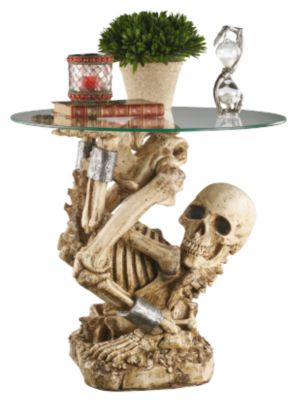 The Contortionist Skeleton Side Table