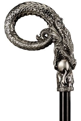 Henham Dragon Walking Stick of Dawood Castle
