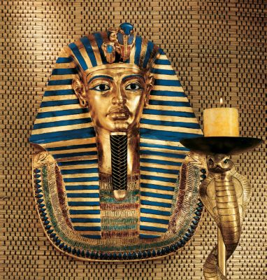 King Tutankhamen Wall Sculpture