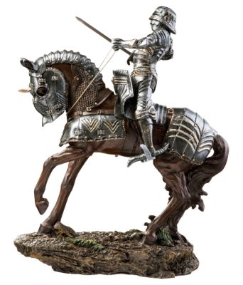 Knights of Blenheim Palace: Silver Knight Sculpture