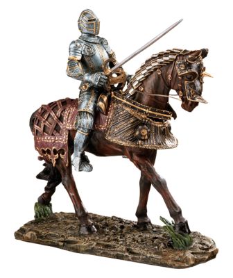Knights of Blenheim Palace: Red Knight Sculpture