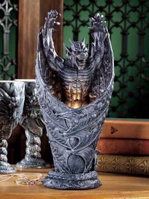 Dark Shadows Gargoyle Sculptural Lamp