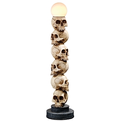 Skulls Spire Lighted Sculpture