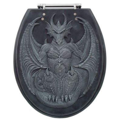 Gothic Dragon Toilet Seat