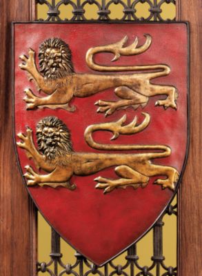 Grand Arms of France Wall Shield Collection- William of Normandy Shield