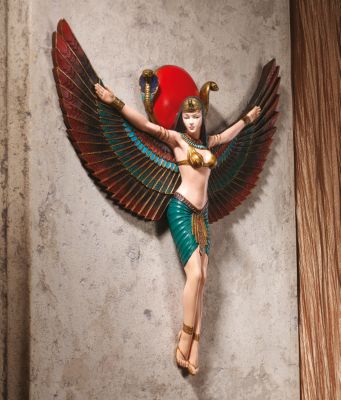 Goddess Isis Wall Sculpture