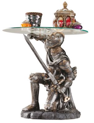 Battle-worthy Knight Sculptural Table