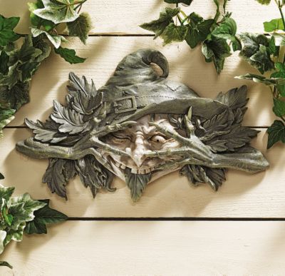 The Poison Ivy Forest Witch Wall Sculpture