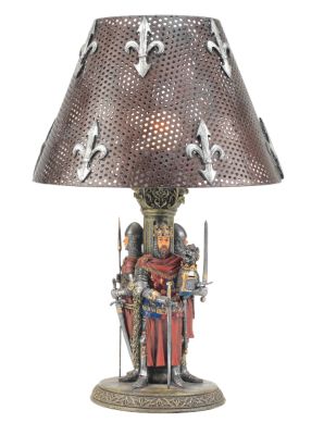 Three Knights of Courage Lamp