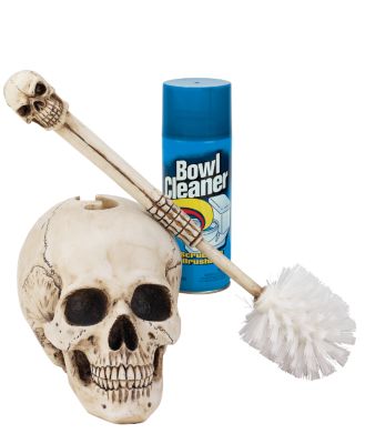 Bathroom Skullduggery Toilet Bowl Brush