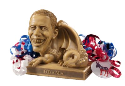 Obama Dragon Election Year Campaign Collectible Statue