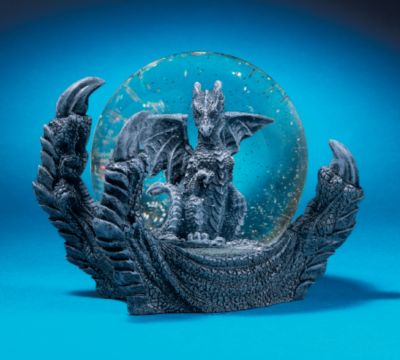 Manke the Dragon Snow Globe - Set of Two