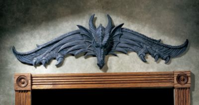 The Hardwick Dragon Wall Pediment - Set or Two