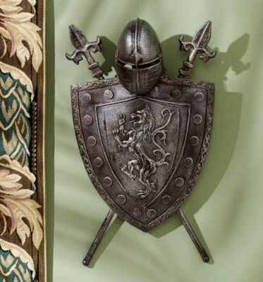 Le Courage Intrepide Metal Wall Sculpture (Set of Two)
