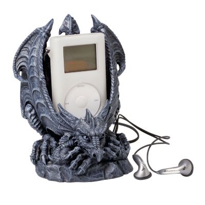Celadon, The MP3 Player Sentry Sculpture - Set of Two
