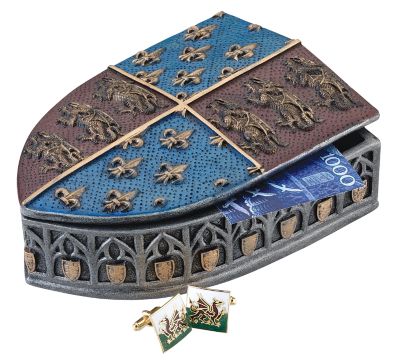 Coat of Arms Desk Accessory (Set of Two)