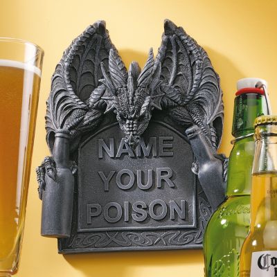 Name Your Poison Wall Plaque - Set of Two
