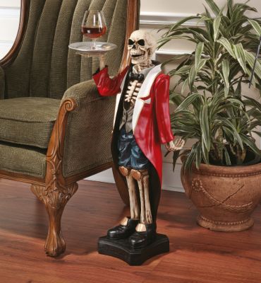Bones, the English Butler Sculpture