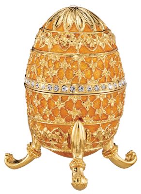 Madame Romanov&rsquo;s Amber Enameled Egg