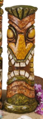 Aloha Hawaii Tiki Sculpture: Moai Haku Hana