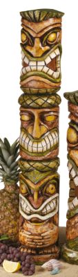 Aloha Hawaii Tiki Sculpture: Moai Haku Pani