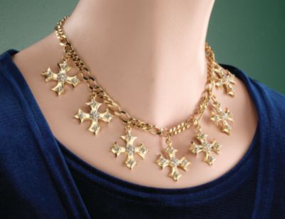 The Patonce Cross Necklace